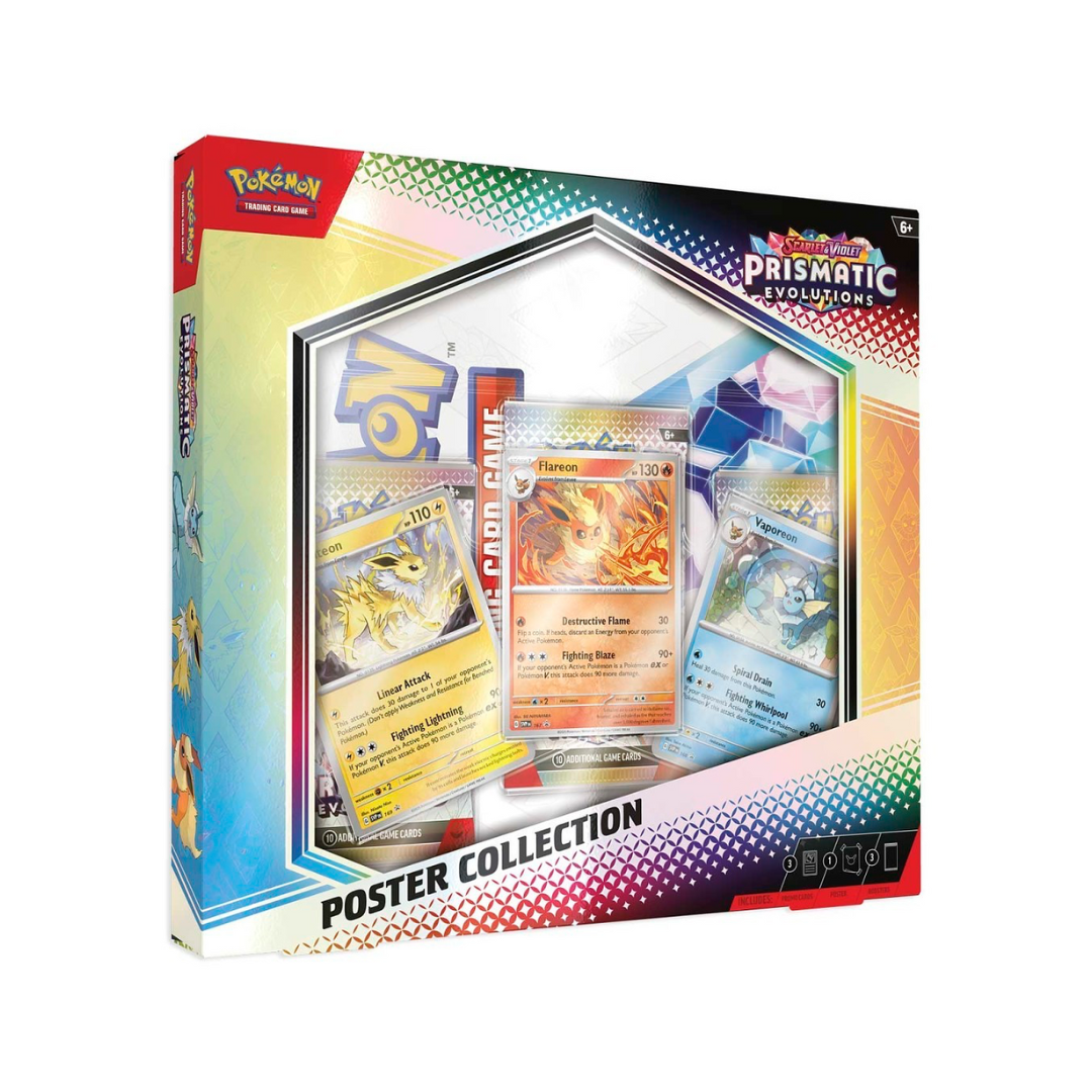 Pokémon TCG: Scarlet & Violet - Prismatic Evolutions Poster Collection