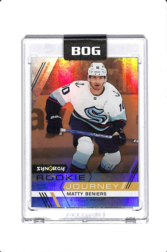 2022-23 UPPER DECK SYNERGY MATTY BENIERS ROOKIE JOURNEY PHOTO VARIANT 1/1 #RJ-5