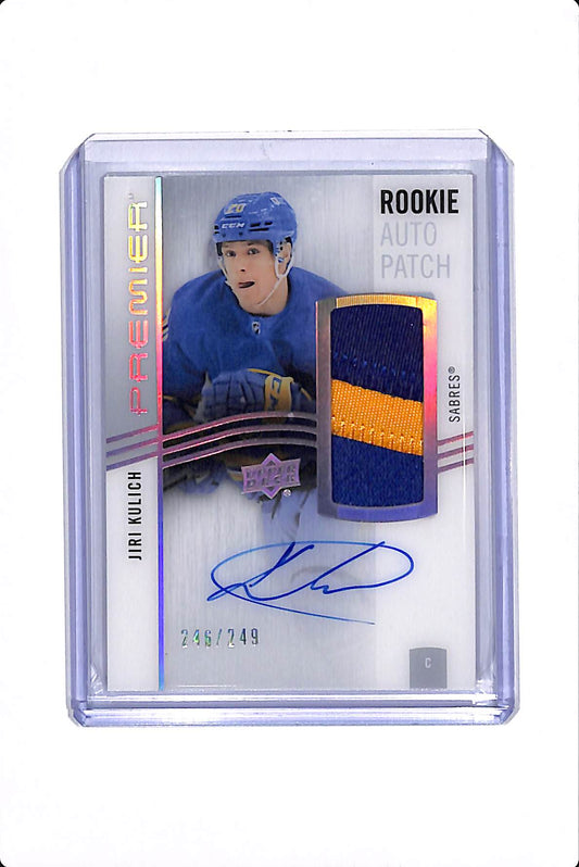 2023-24 UPPER DECK PREMIER JIRI KULICH ROOKIE AUTO PATCH /249 #AR-KU