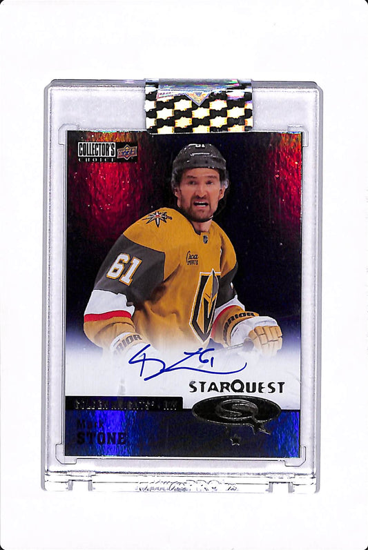 2024-25 UPPER DECK CLEAR CUT MARK STONE STARQUEST AUTO #CSA-MS