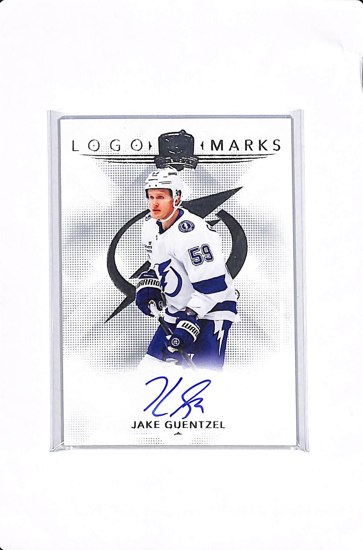 2024-25 UPPER DECK THE CUP JAKE GUENTZEL LOGO MARKS AUTO #LM-JG