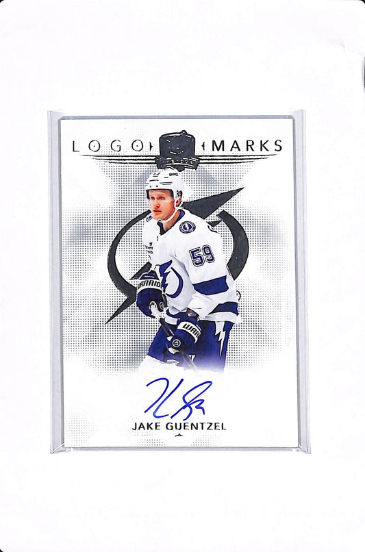 2024-25 UPPER DECK THE CUP JAKE GUENTZEL LOGO MARKS AUTO #LM-JG