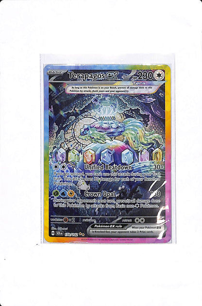 Terapagos EX Stellar Crown Special Illustration Rare #170