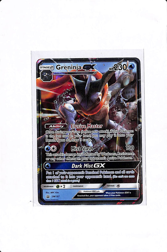 Greninja GX Sun & Moon Promo Promo SM197