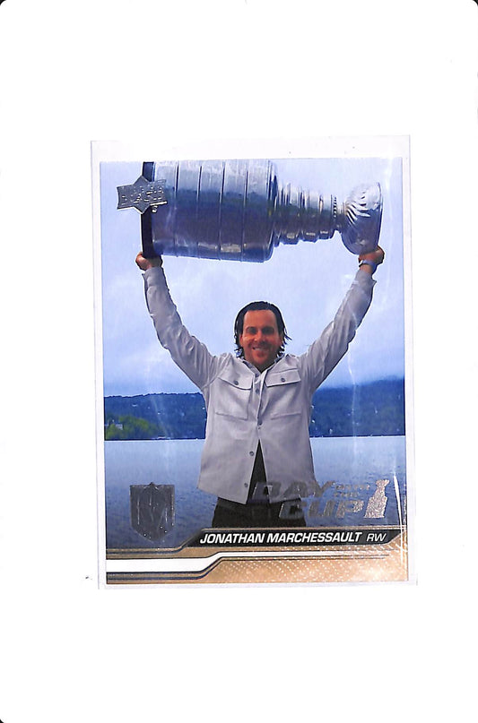 2023-24 UPPER DECK SERIES 2 JONATHAN MARCHESSAULT DAY WITH THE CUP SSP #DC3