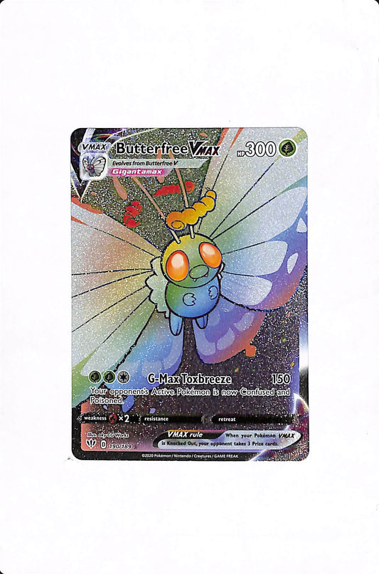 Butterfree VMAX (Secret) Darkness Ablaze Secret Rare 190/189