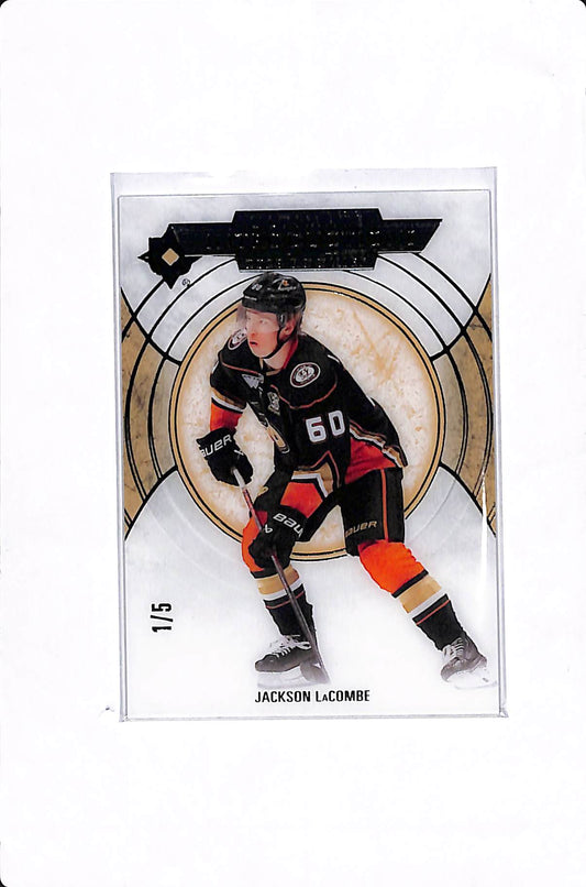 2023-25 UPPER DECK ULTIMATE JACKSON LACOMBE ULTIMATE INTRODUCTIONS ROOKIE /5 #UI-51