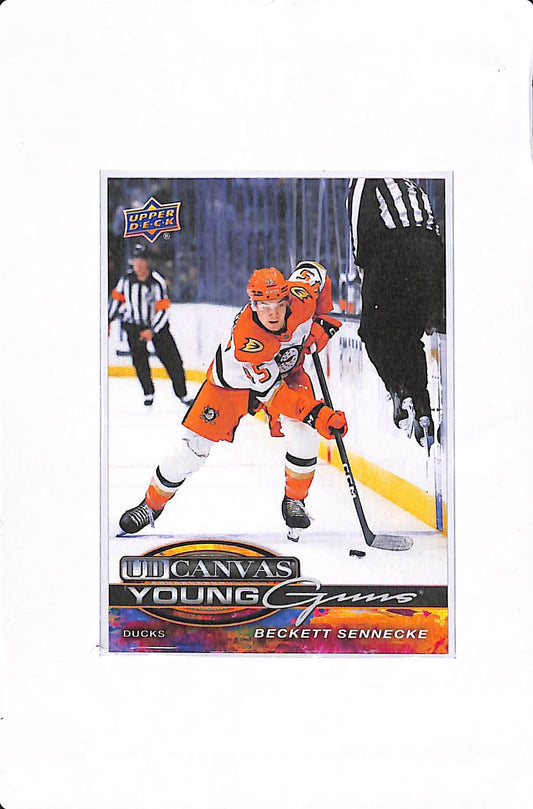 2025-26 UPPER DECK EXTENDED SERIES BECKETT SENNECKE UD CANVAS YOUNG GUNS C-368