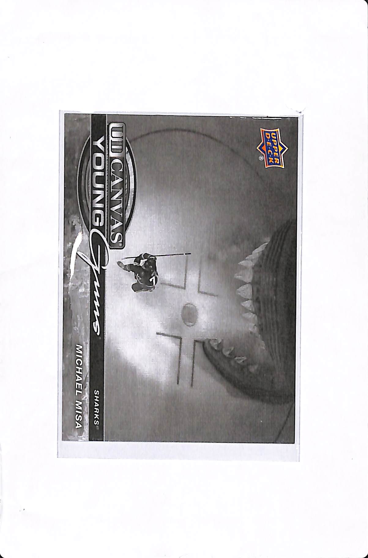 2025-26 UPPER DECK MICHAEL MISA UD CANVAS YOUNG GUNS BLACK & WHITE #C-378