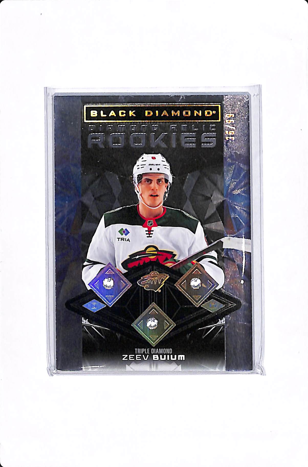 2025-26 UPPER DECK BLACK DIAMOND ZEEV BUIUM DIAMOND RELIC ROOKIES /99 #BDR-ZB