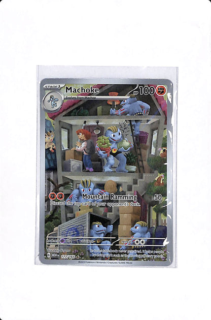 Machoke SV: 151 Illustration Rare 177/165