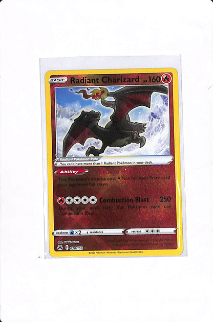 Radiant Charizard Crown Zenith Radiant Rare 020/159