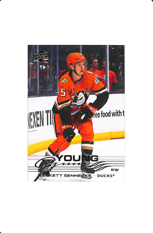 2025-26 UPPER DECK EXTENDED SERIES BECKETT SNNECKE YOUNG GUNS #701