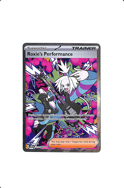Roxie's Performance Chaos Rising Special Illustration Rare 121/086