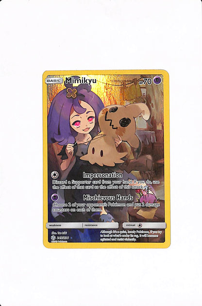 Mimikyu (Secret) Cosmic Eclipse Secret Rare 245/236