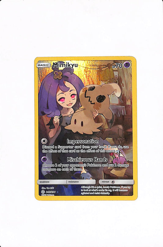 Mimikyu (Secret) Cosmic Eclipse Secret Rare 245/236