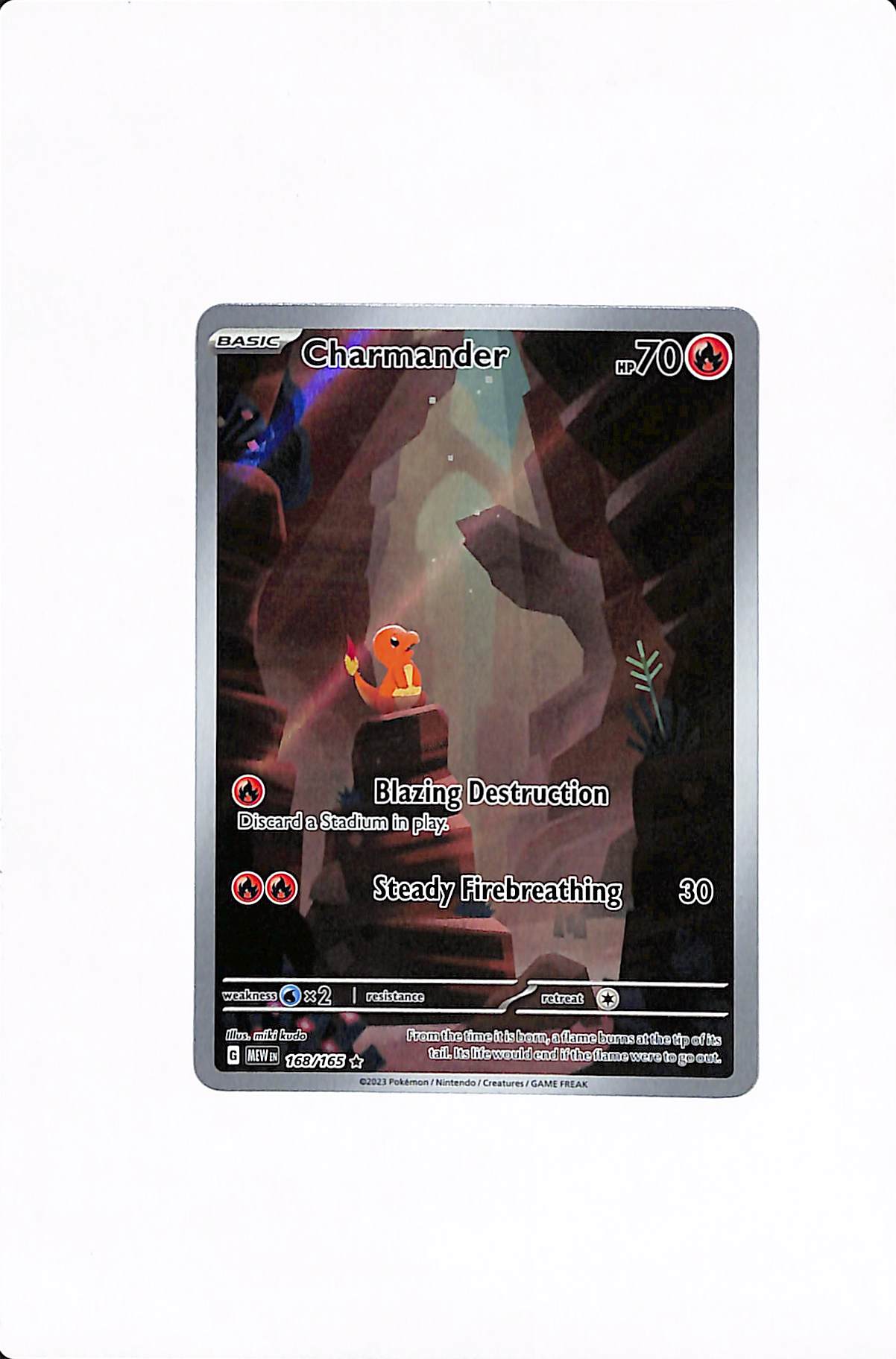 Charmander SV: 151 Illustration Rare 168/165 (1)