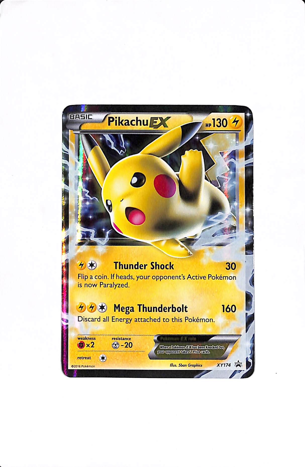 Pikachu EX XY Promos Promo XY174