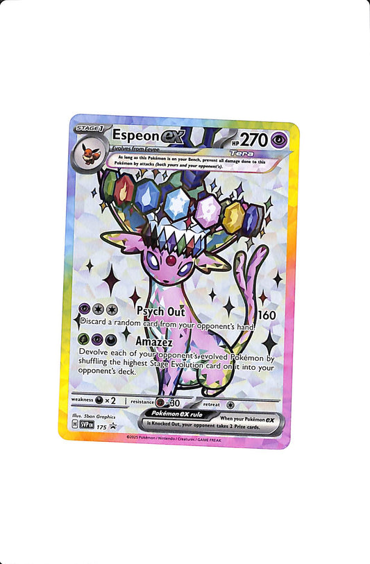 Espeon ex 175 Scarlet & Violet Promo Promo SVP 175