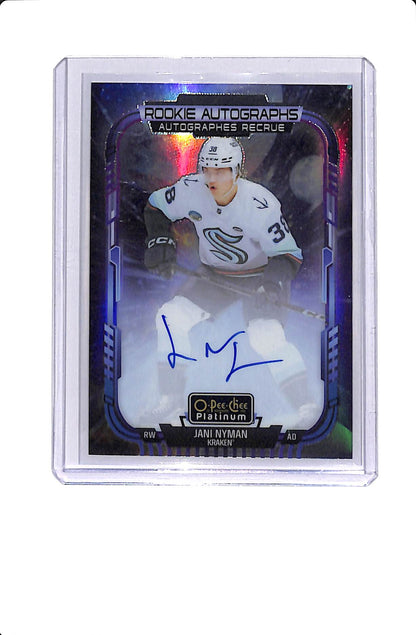 2025-26 UPPER DECK O-PEE-CHEE JANI NYMAN ROOKIE AUTO COSMIC /65 #R-JN