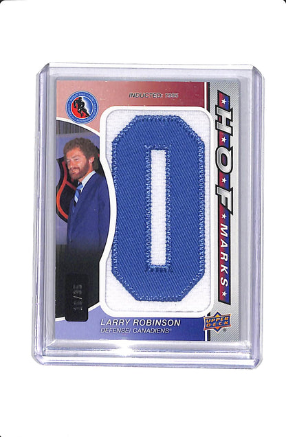 2024-25 UPPER DECK SP GAME USED LARRY ROBINSON HOF MARKS /35 #HOFM-LR