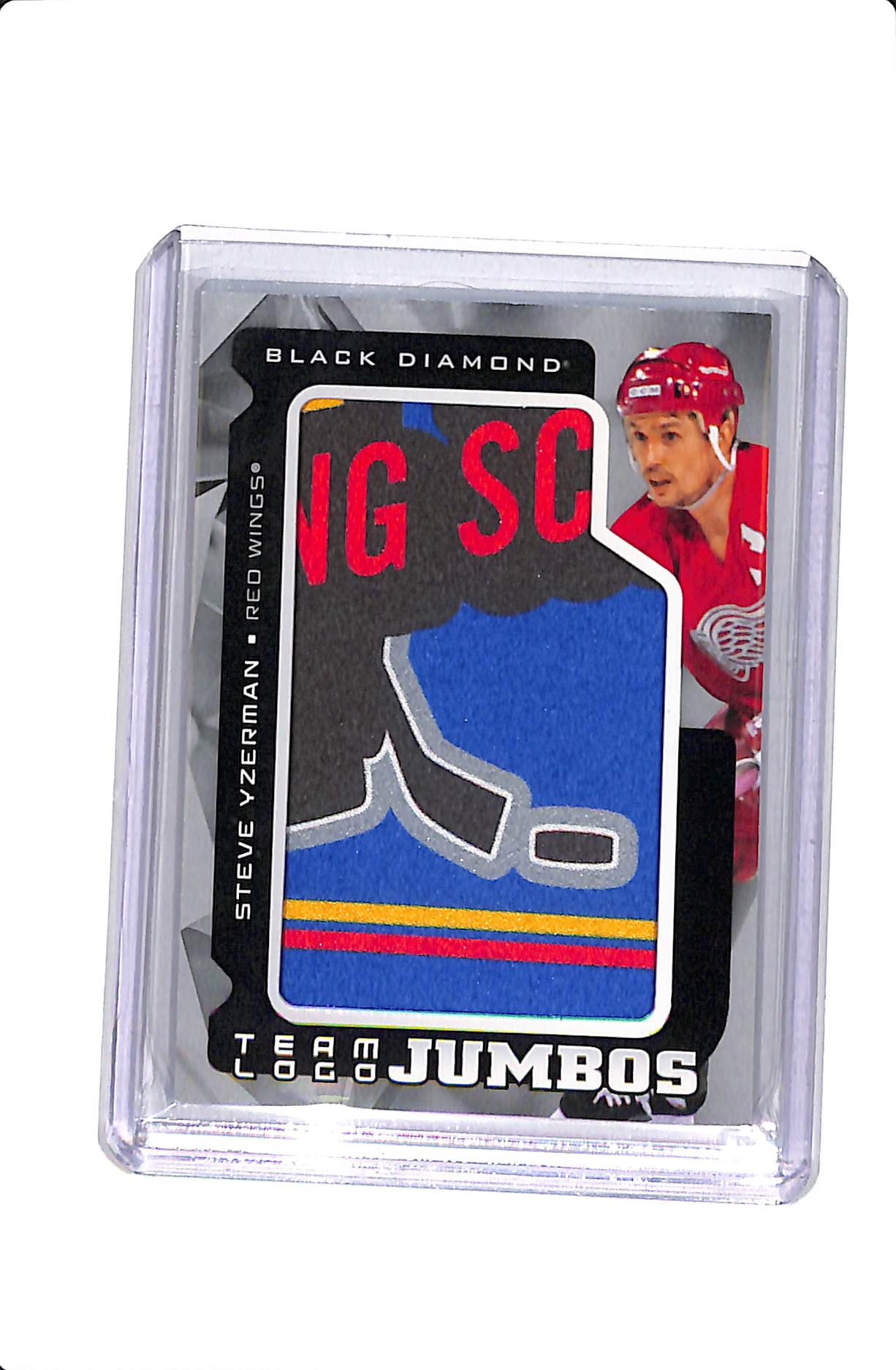 2025-26 UPPER DECK BLACK DIAMOND TEAM LOGO JUMBOS STEVE YZERMAN #TL-SY