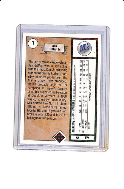 1989 UPPER DECK KEN GRIFFEY JR ROOKIE #1