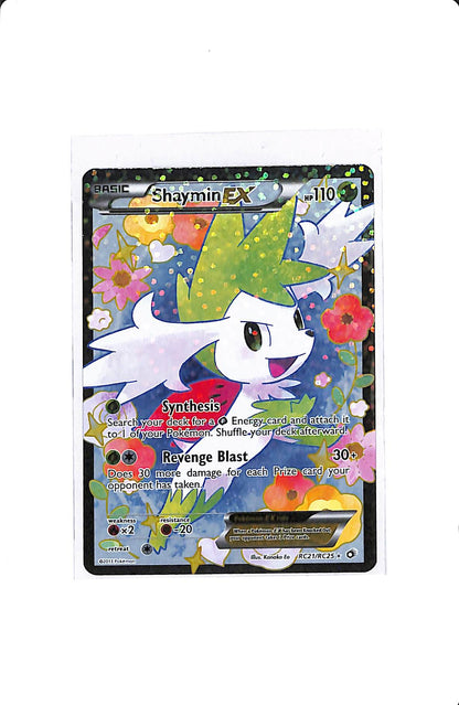 SHAYMIN EX (FULL ART) RADIANT COLLECTIONS ULTRA RARE RC21