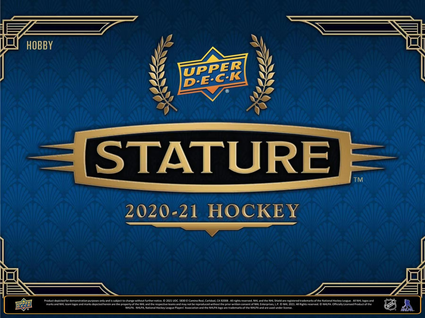 2020-21 Upper Deck Stature Hockey Hobby Box