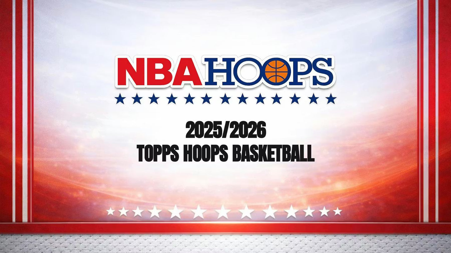 2025-26 Topps Hoops Basketball Value Box
