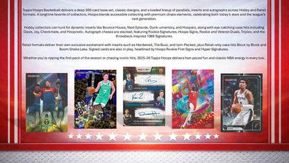 2025-26 Topps Hoops Basketball Value Box
