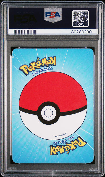 1999 BICYCLE POKEMON P/C BULBASAUR 2 OF CLUBS PSA 10