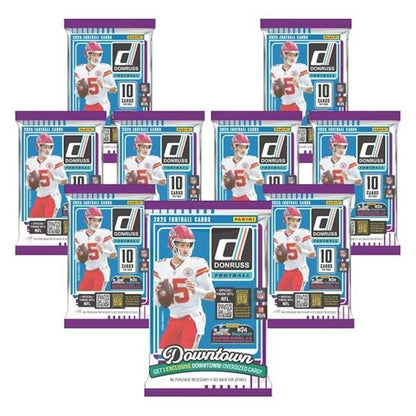 2025 Panini Donruss Football Bundle Box (Oversized Downtown Card)