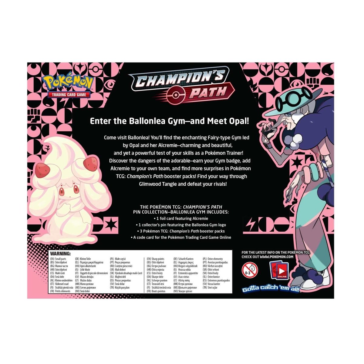 Champion's Path Pin Collection (Ballonlea Gym)