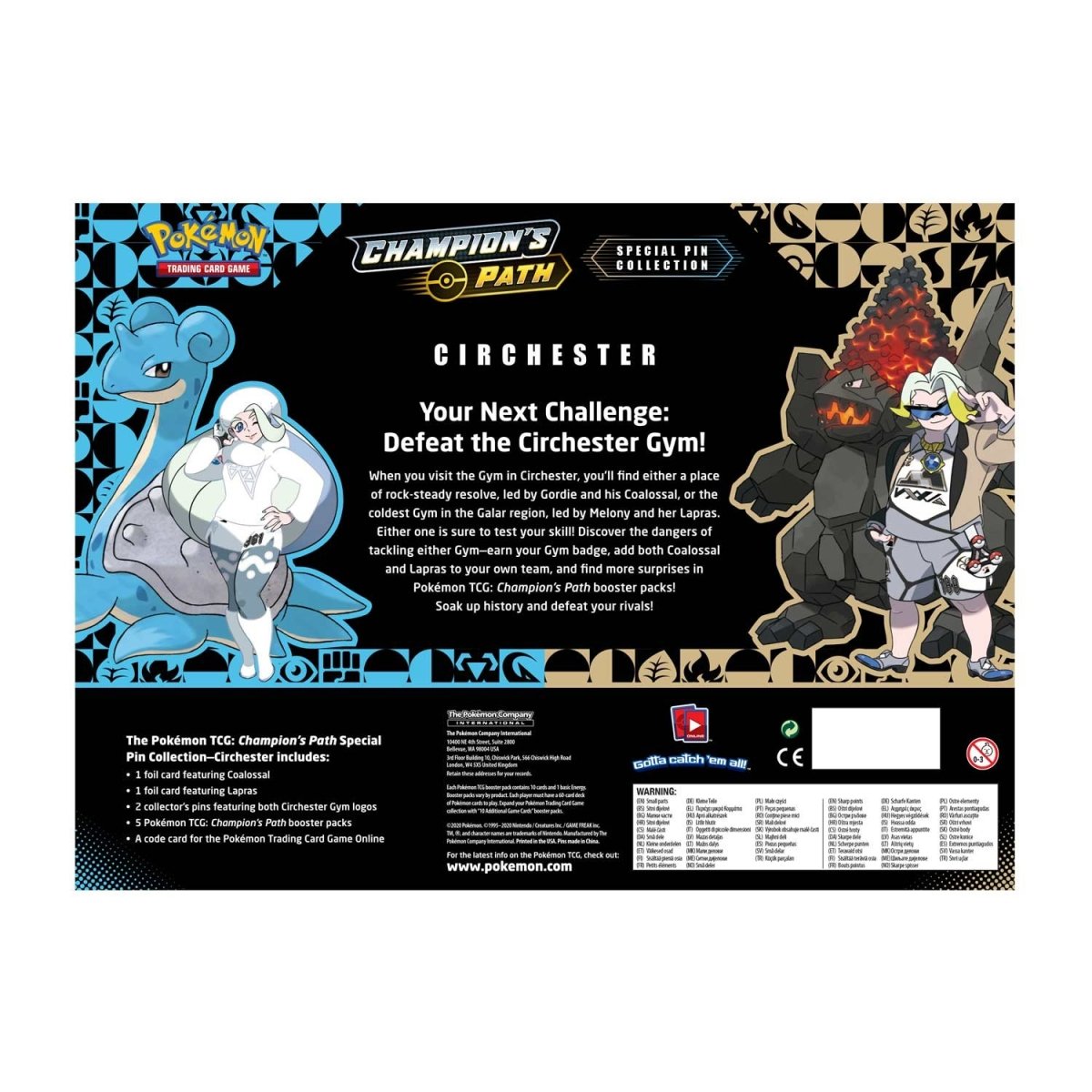 Champion's Path Special Pin Collection (Circhester)
