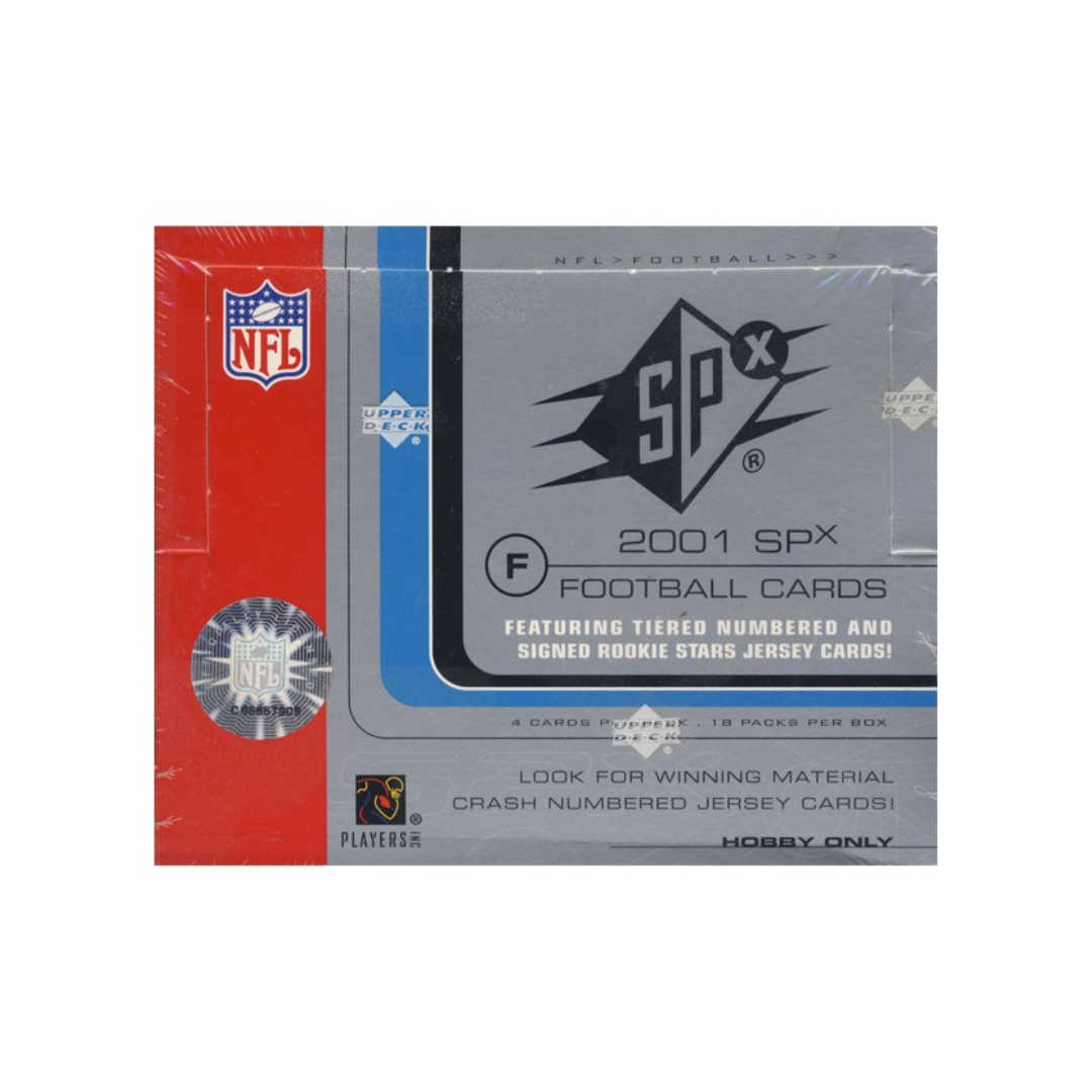 2001 Upper Deck SPx Football Hobby Box