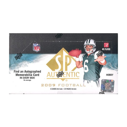 2009 Upper Deck SP Authentic Football Hobby Box