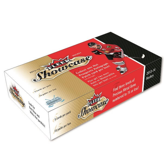 2013-14 Upper Deck Fleer Showcase Hockey Hobby Box