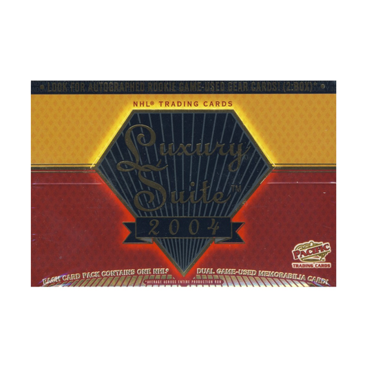 2003-04 Pacific Luxury Suite Hockey Hobby Box