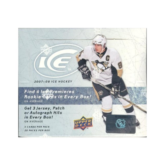 2007-08 Upper Deck Ice Hockey Hobby Box