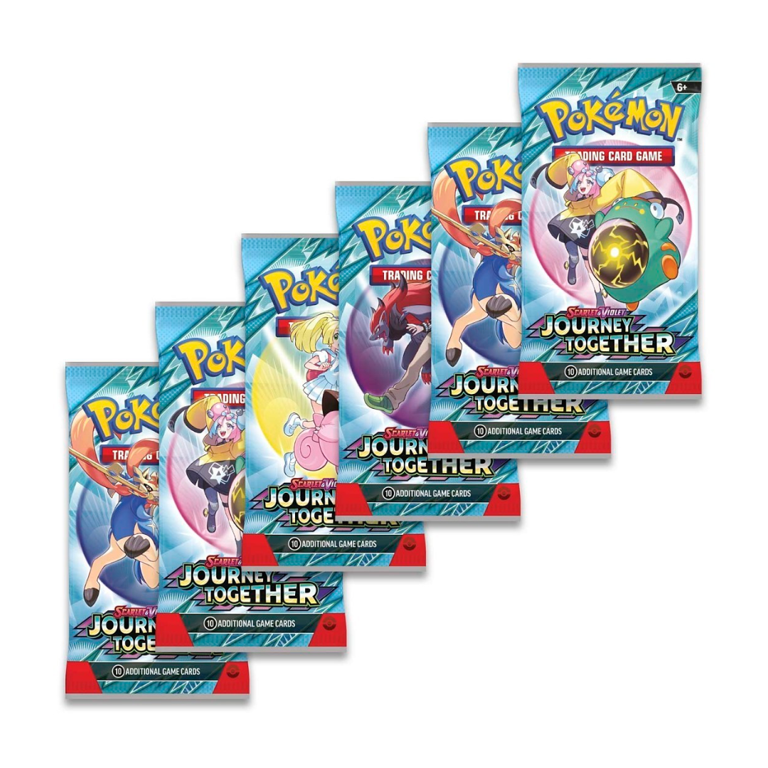 Pokémon TCG: Scarlet & Violet-Journey Together Booster Bundle (6 Packs)