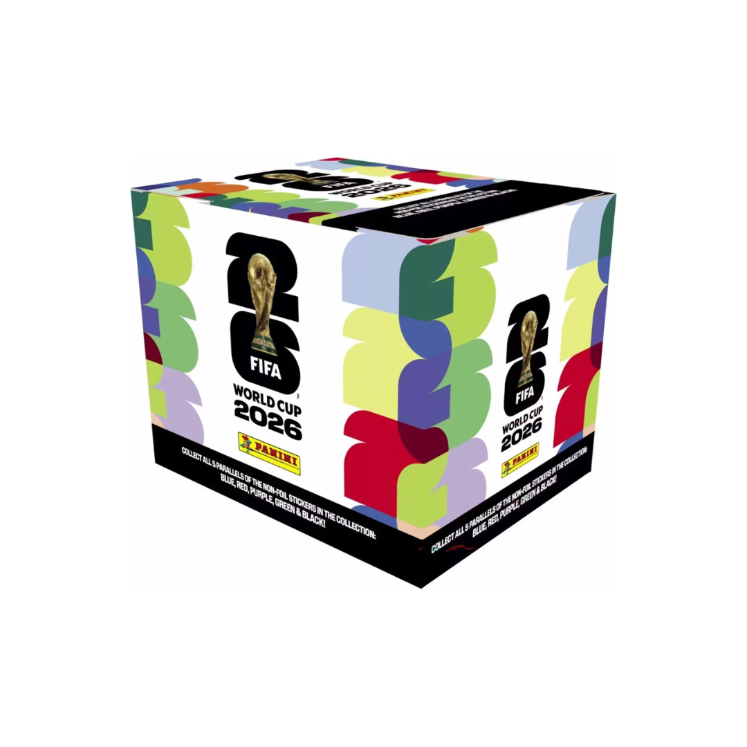 2026 Panini World Cup Soccer 50-Pack Sticker Box