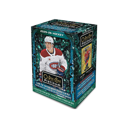2025/26 Upper Deck O-Pee-Chee Platinum Hockey Blaster Box