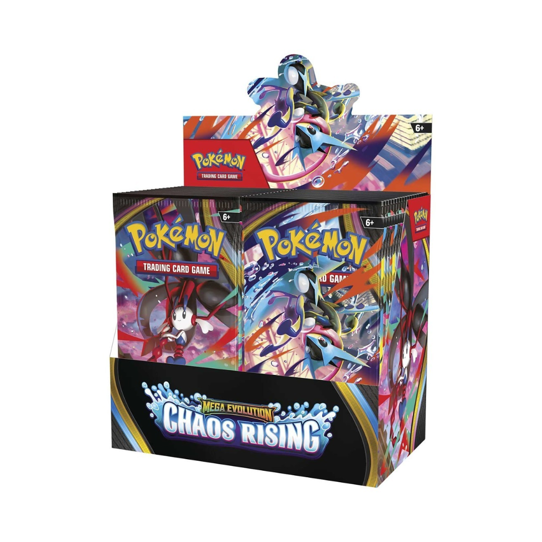 Pokémon TCG: Mega Evolution - Chaos Rising Booster Display Box (36 Packs)