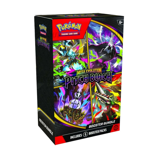 Pokemon TCG: Mega Evolution - Pitch Black Booster Bundle (6 Packs)