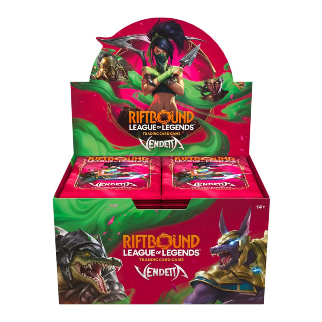 Riftbound League of Legends Vendetta Booster Box
