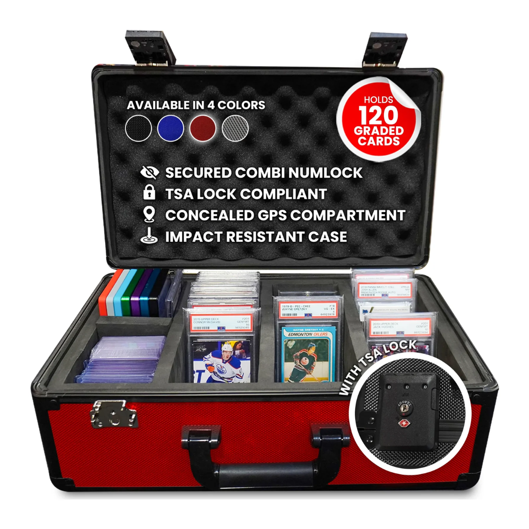 EVORETRO XL Graded Card Case 4-Row (Black)