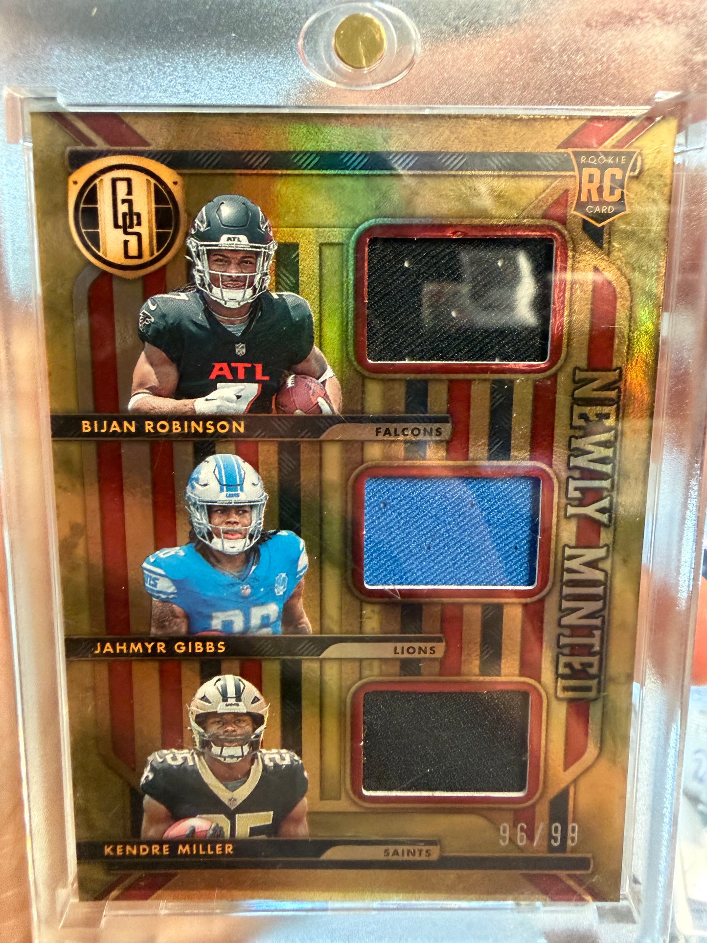 2023 Panini Gold Standard Bijan Gibbs Miller /99