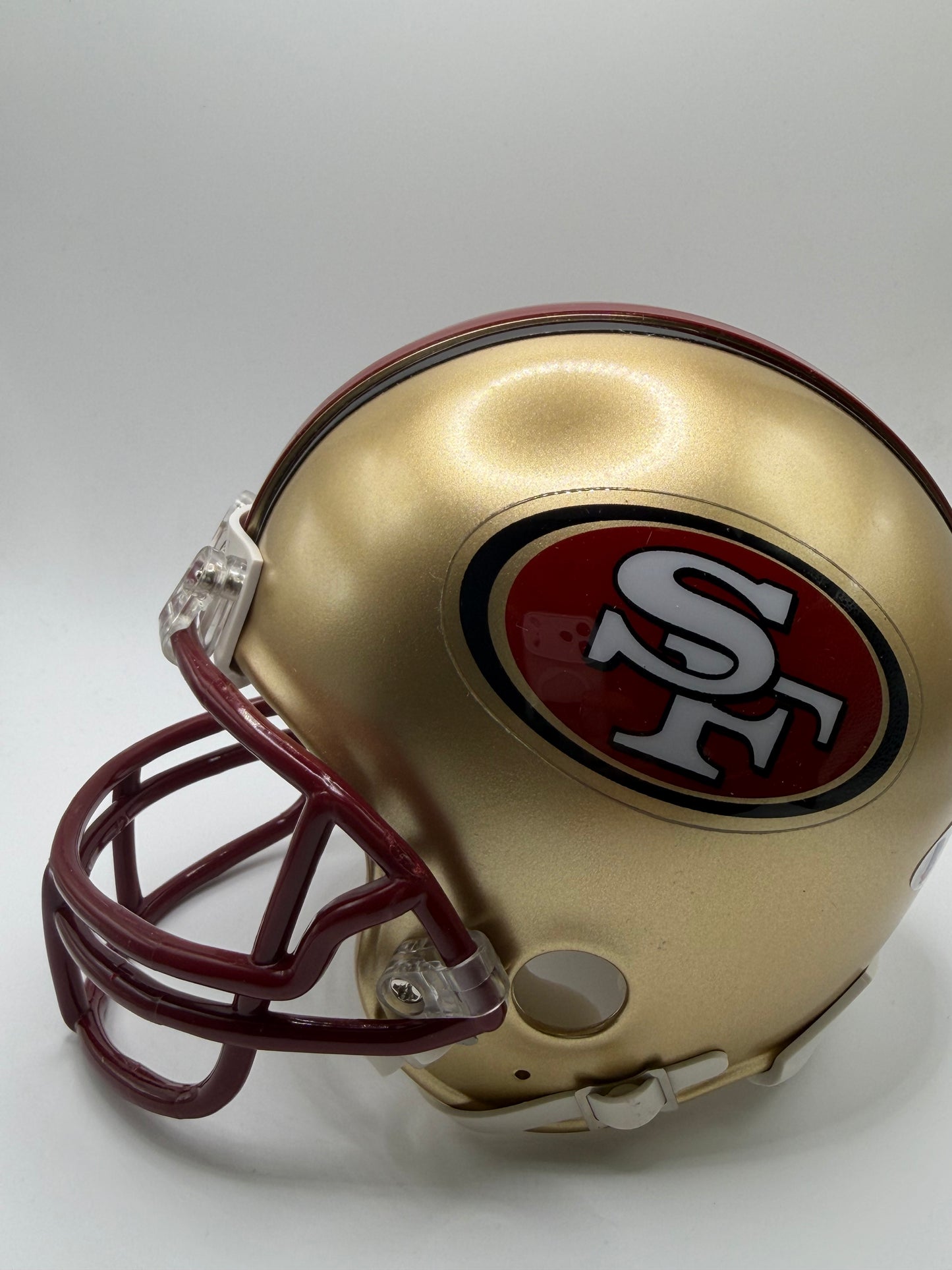 Joe Montana Signed Mini Helmet Beckett COA