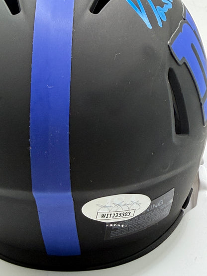 Darius Slayton Signed Mini Riddell Helmet (Eclipse Alternate) JSA COA